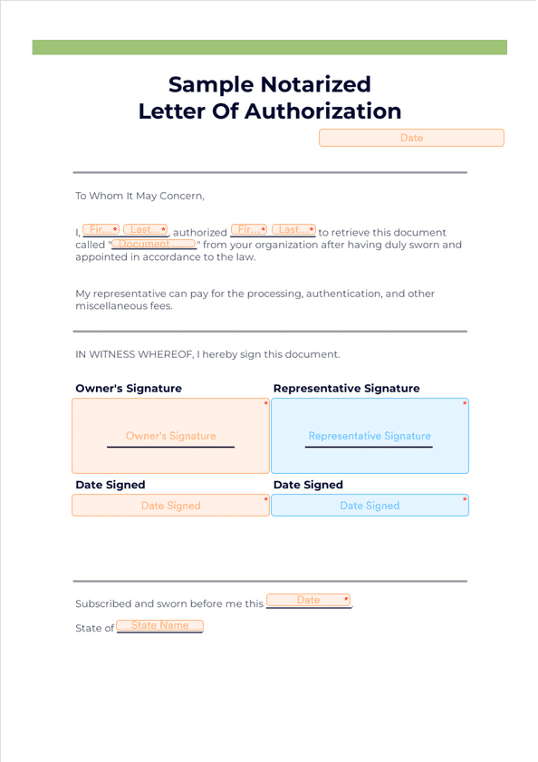 Notarized Document Sample What Does it Look Like? Centilio Blog